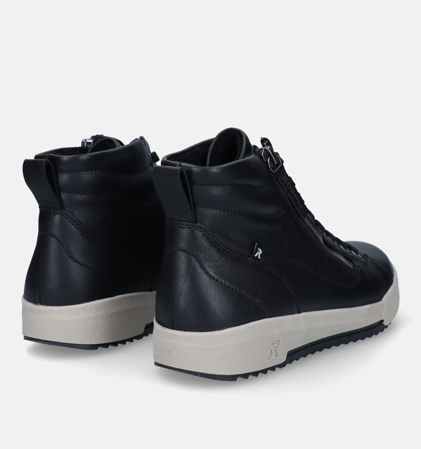 Rieker R-Evolution Baskets en Noir pour femmes (333074) - pour semelles orthopédiques