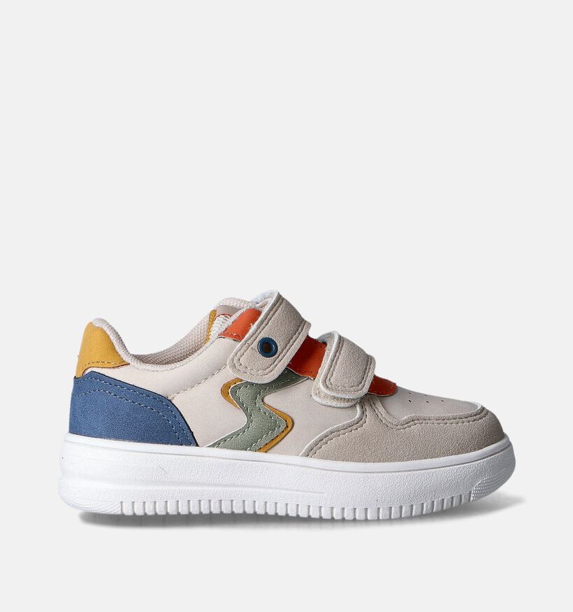 Milo & Mila Beige Velcroschoenen voor jongens (354455)