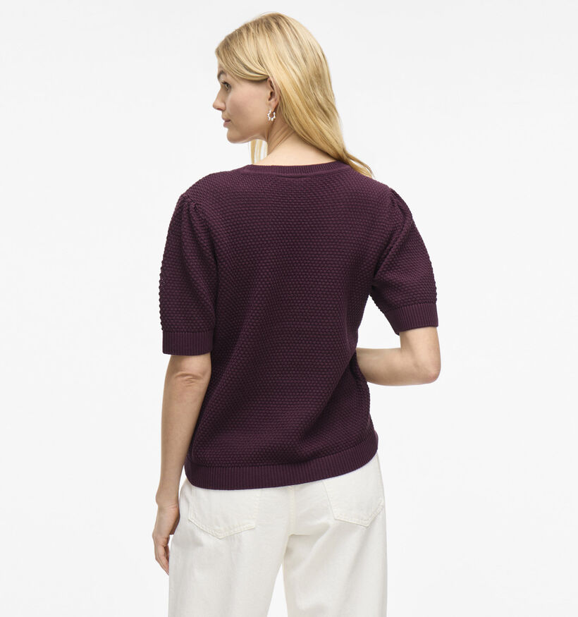 Vila Pull en Bordeaux pour femmes (361344)