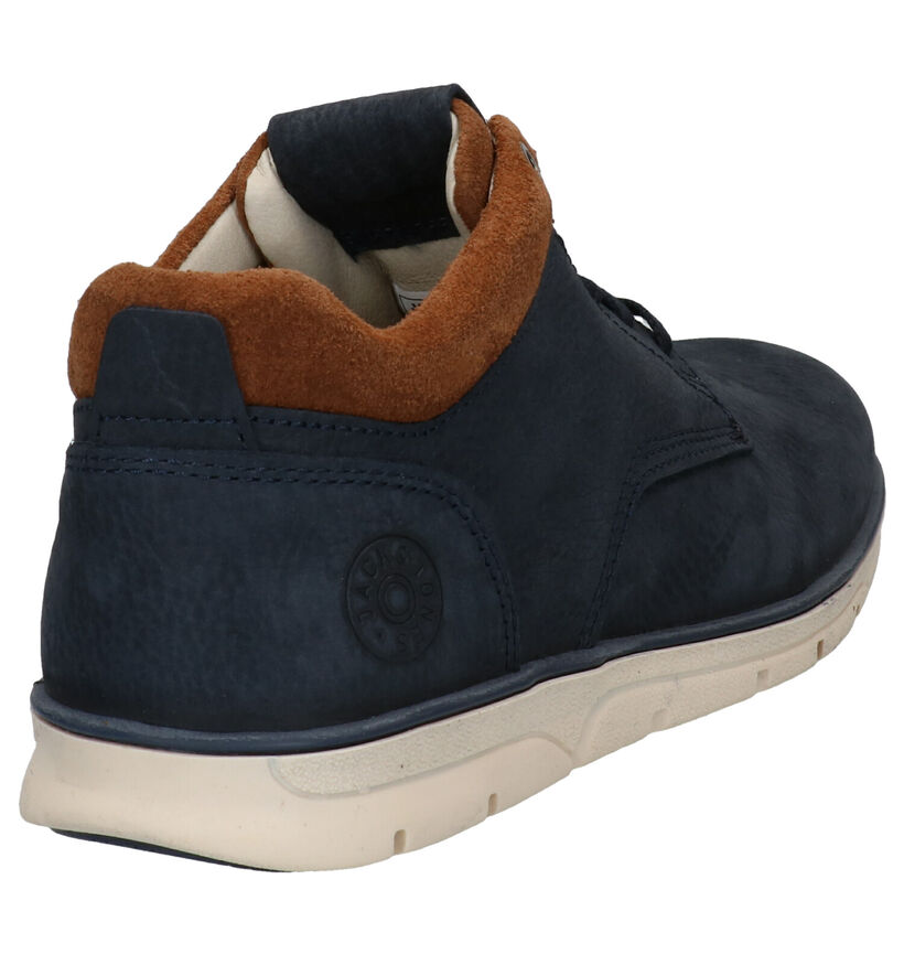 Jack & Jones Hennessy Chaussures hautes en Bleu en nubuck (278340)