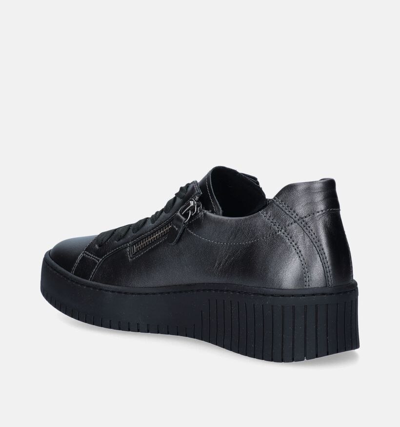 Gabor Best Fitting Grijze Veterschoenen voor dames (347152) - geschikt voor steunzolen