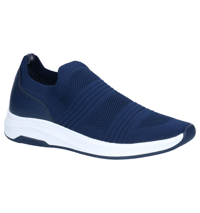 Dazzle Baskets slip-on en Bleu en textile (274255)