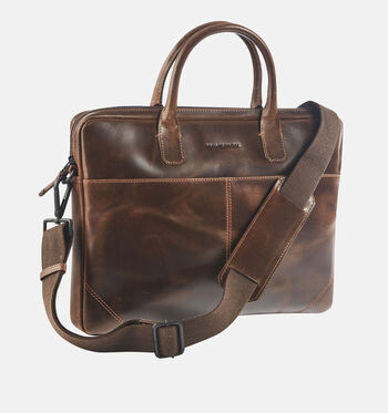 Maverick Laptoptassen Bruin