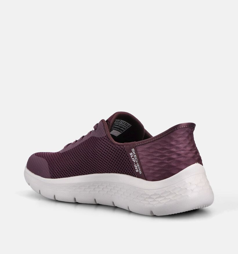 Skechers Go Walk Flex Grand Entry Bordeaux Slip-ons voor dames (375605)