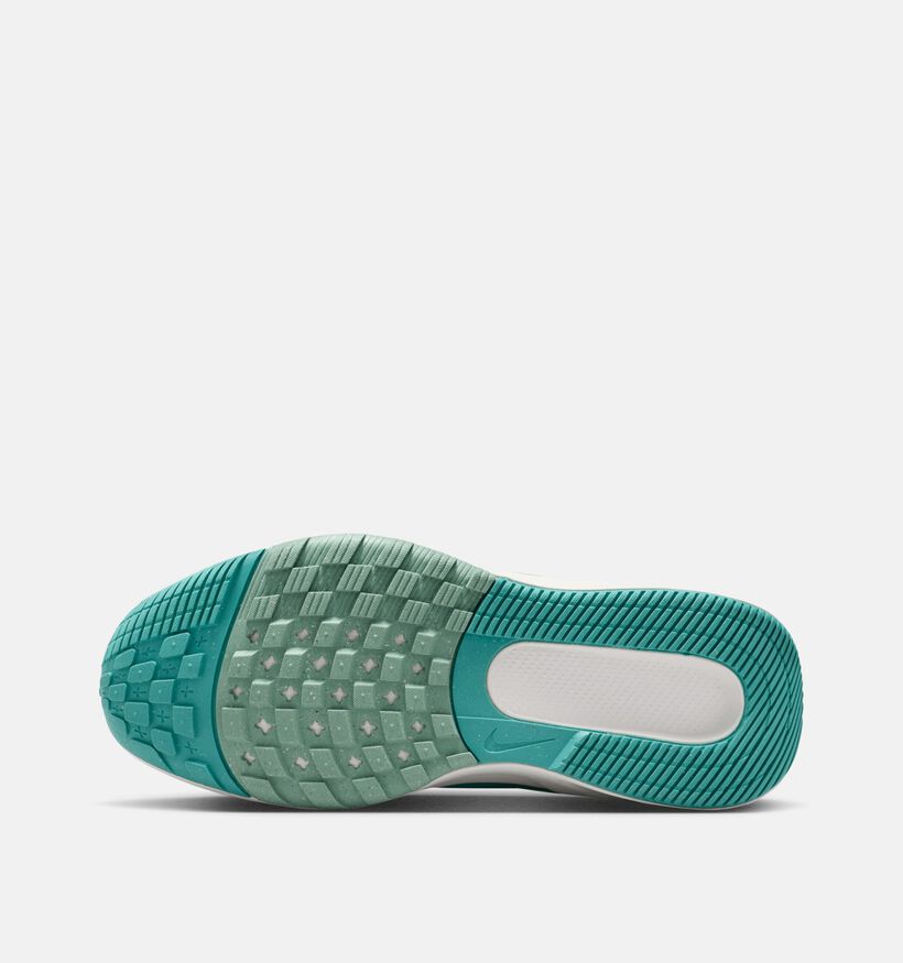 Nike Star Runner 5 Ecru/Groene Sneakers voor jongens (359873) - geschikt voor steunzolen