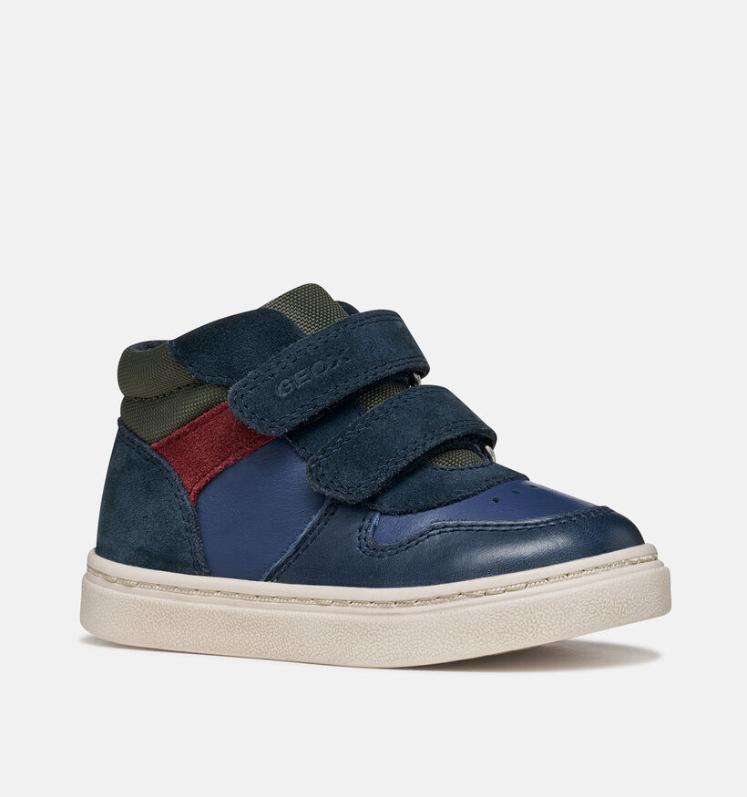 Geox Nashik Donkerblauwe Sneakers voor jongens (376221) - geschikt voor steunzolen