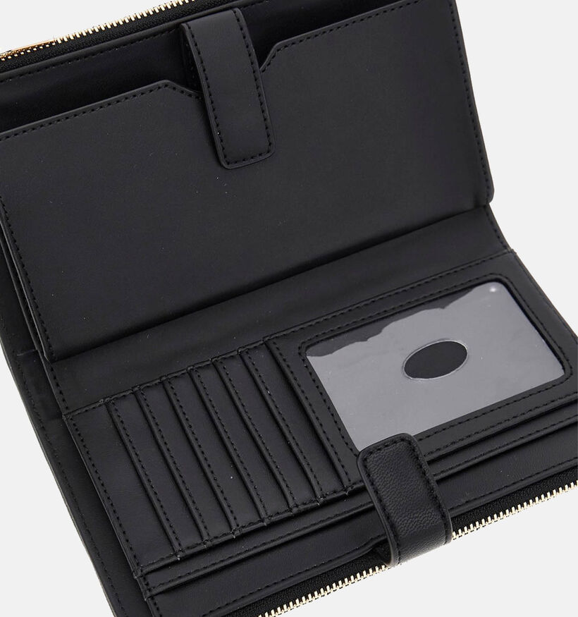 Guess Porte-monnaie zippé en Noir pour femmes (365248)