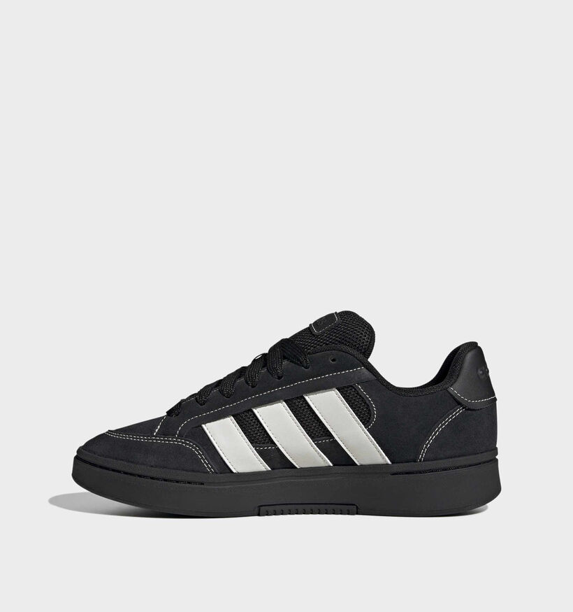 adidas GC Alpha Baskets basses en Noir pour hommes (366733) - pour semelles orthop&eacute;diques