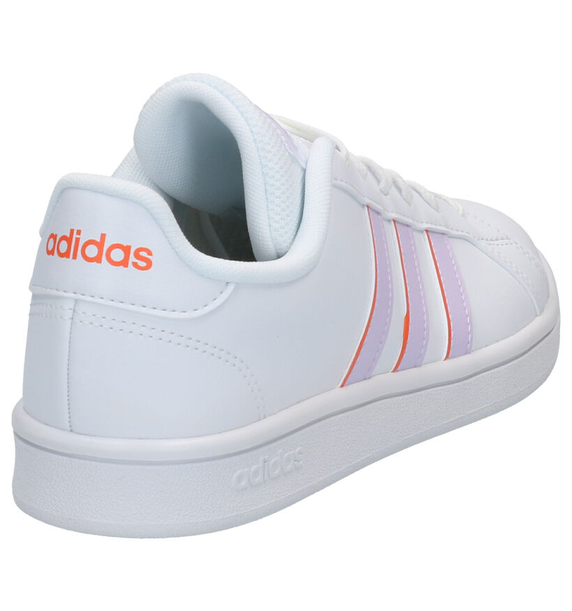 adidas Grand Court Base Baskets en Blanc pour femmes (341438)