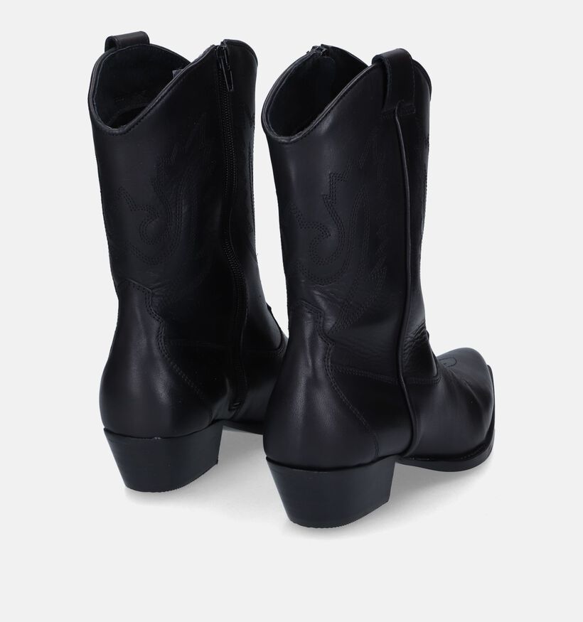 Poelman Bottes courtes en Noir pour femmes (325232)