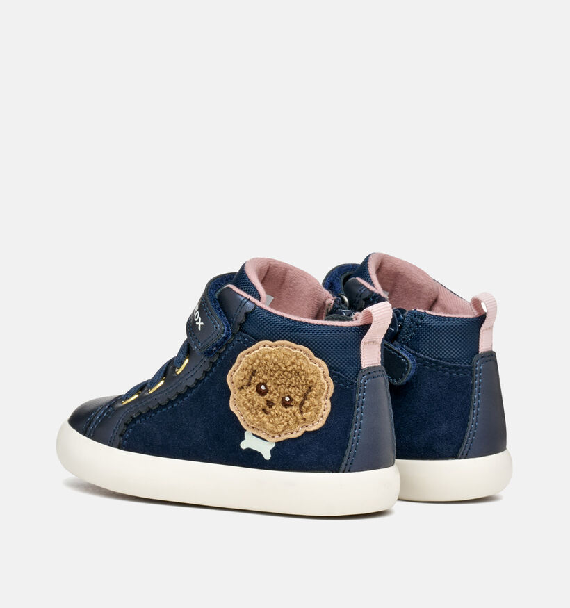 Geox Gisli Chaussures hautes en Bleu foncé pour filles (361910) - pour semelles orthopédiques