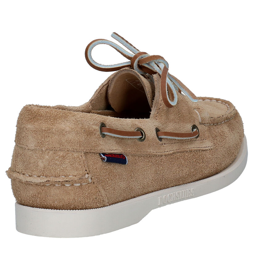 Sebago Dockside Chaussures bateau en Beige pour femmes (324096)