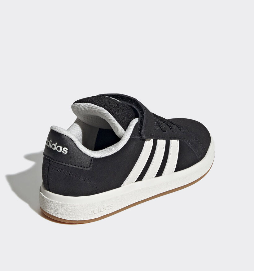 adidas Grand Court 00s Baskets en Noir pour filles, garçons (366057) - pour semelles orthopédiques