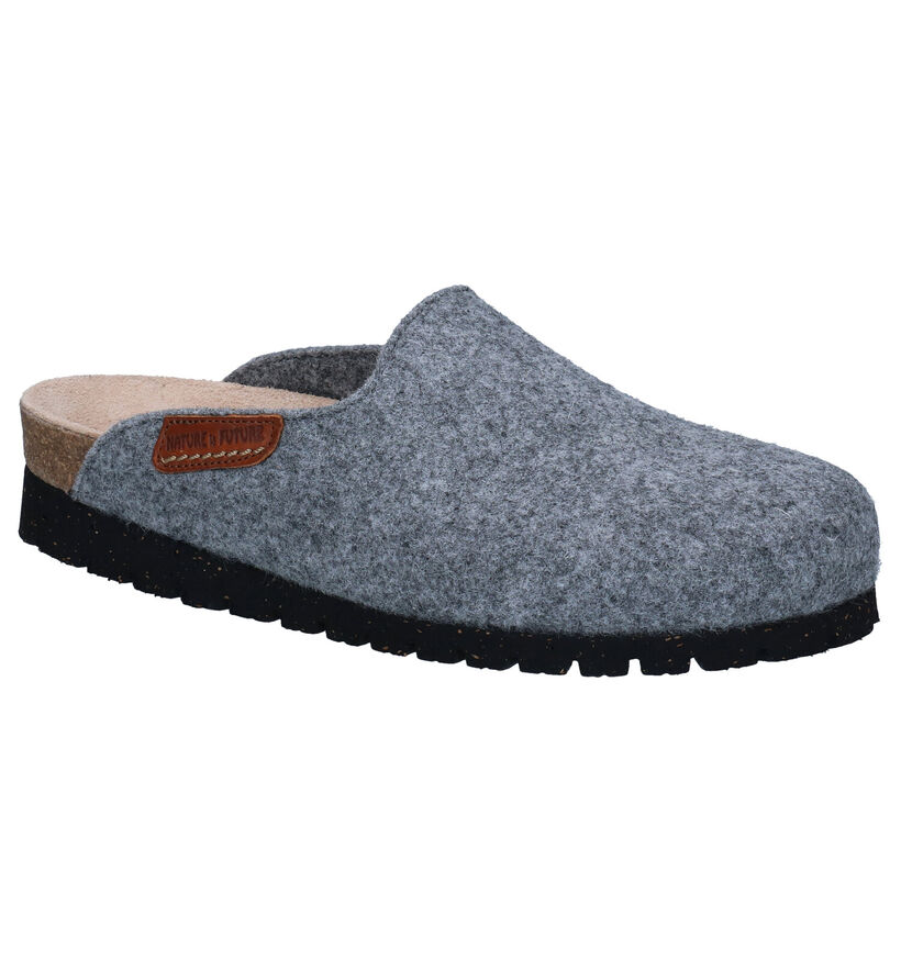 Mephisto Thea Taupe Pantoffels in stof (298115)