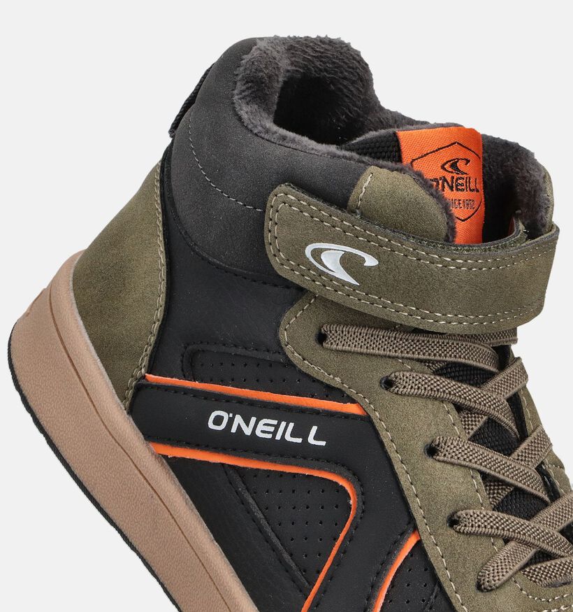 O'Neill Gulfport Baskets montantes en Vert/Noir pour filles, garçons (363275)