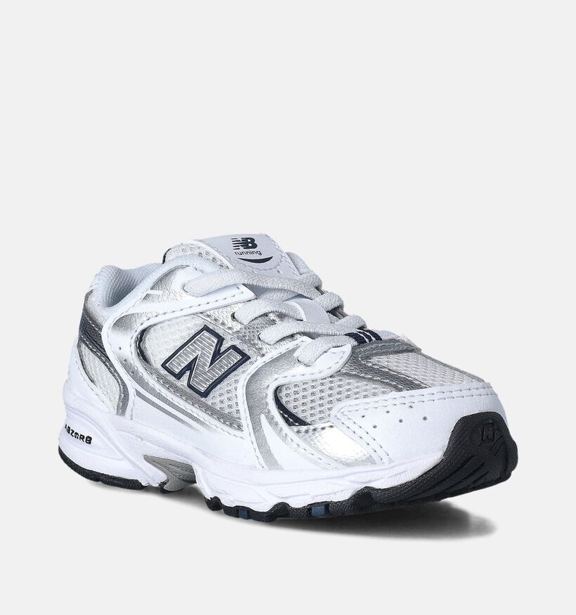 New Balance 530 Baskets basses en Blanc pour filles, garçons (353444) - pour semelles orthopédiques