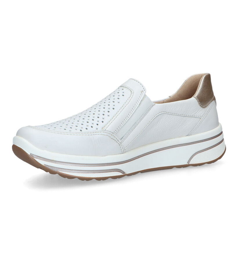 Ara Sapporo 2.0 Chaussures sans lacets en Blanc pour femmes (321901) - pour semelles orthopédiques