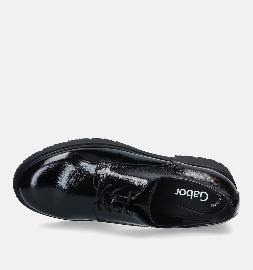 Gabor Best Fitting Chaussures à lacets en Noir pour femmes (331129) - pour semelles orthopédiques