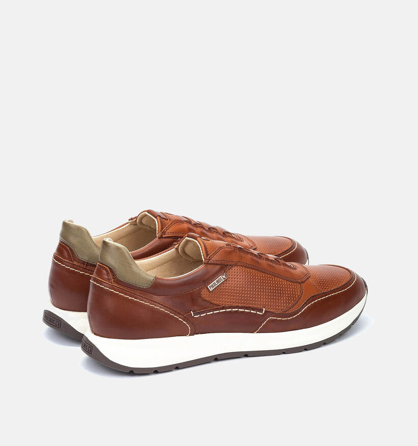 Pikolinos Getafe Chaussures sans lacets en Cognac pour hommes (355439) - pour semelles orthopédiques