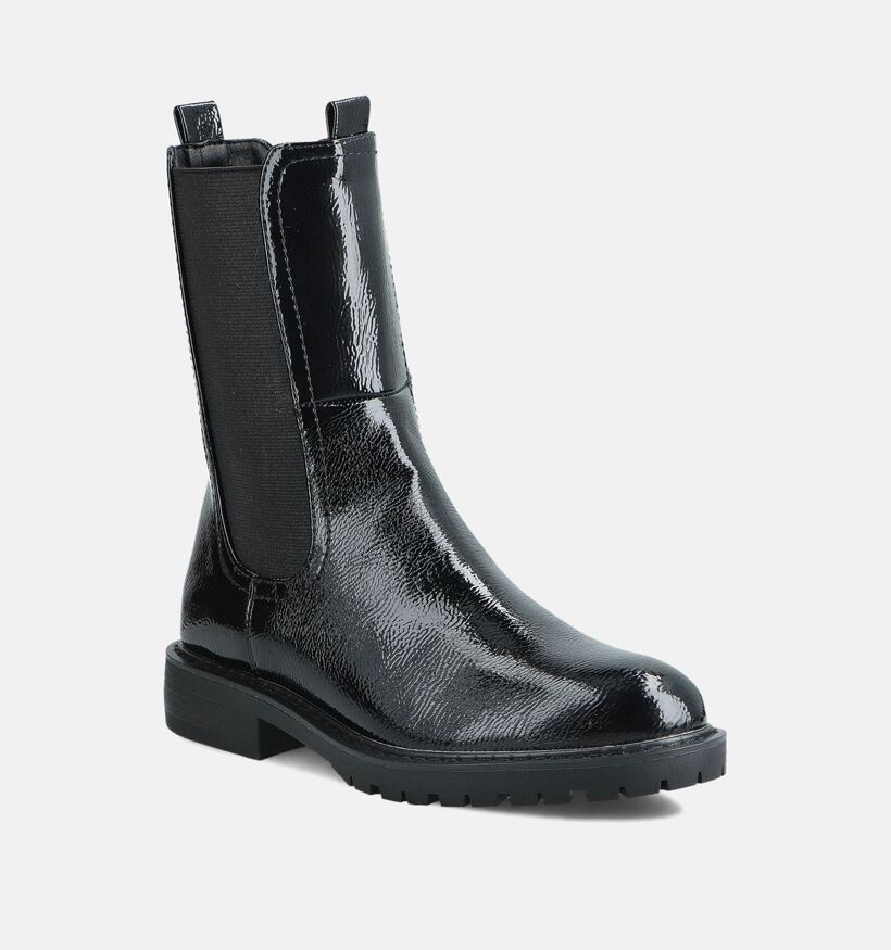 Posh by Poelman Bottines Chelsea en Noir pour femmes (362868)