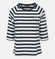 Elbsand Celin Blauwe T-shirt met Lange Mouwen voor dames (381270)