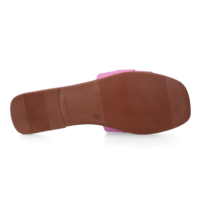 Oh My Sandals Sandales plates en Or pour femmes (356205)