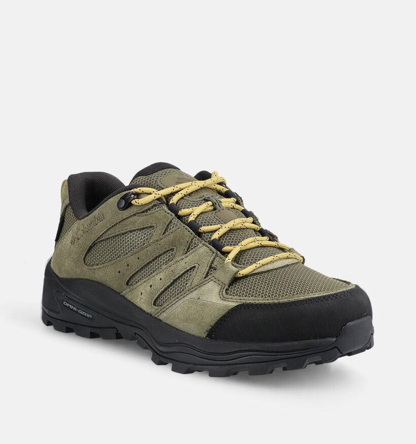 Columbia Redmond IV Waterproof Chaussures outdoor en Vert kaki pour hommes (378177) - pour semelles orthop&eacute;diques