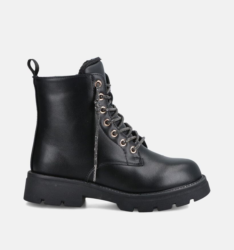Milo & Mila Zwarte Boots voor meisjes (378700)