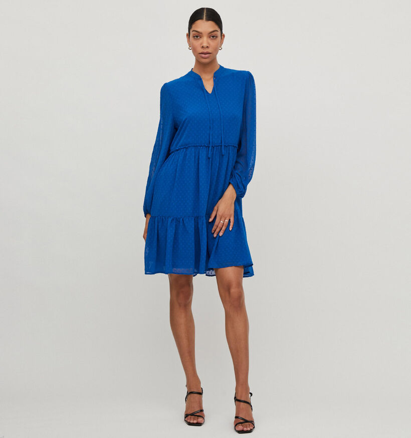 Vila Bylra Robe en Bleu pour femmes (320304)