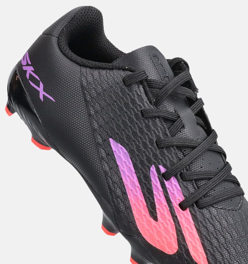 Skechers SKX 2 Zwarte Voetbalschoenen voor jongens, meisjes (374173)