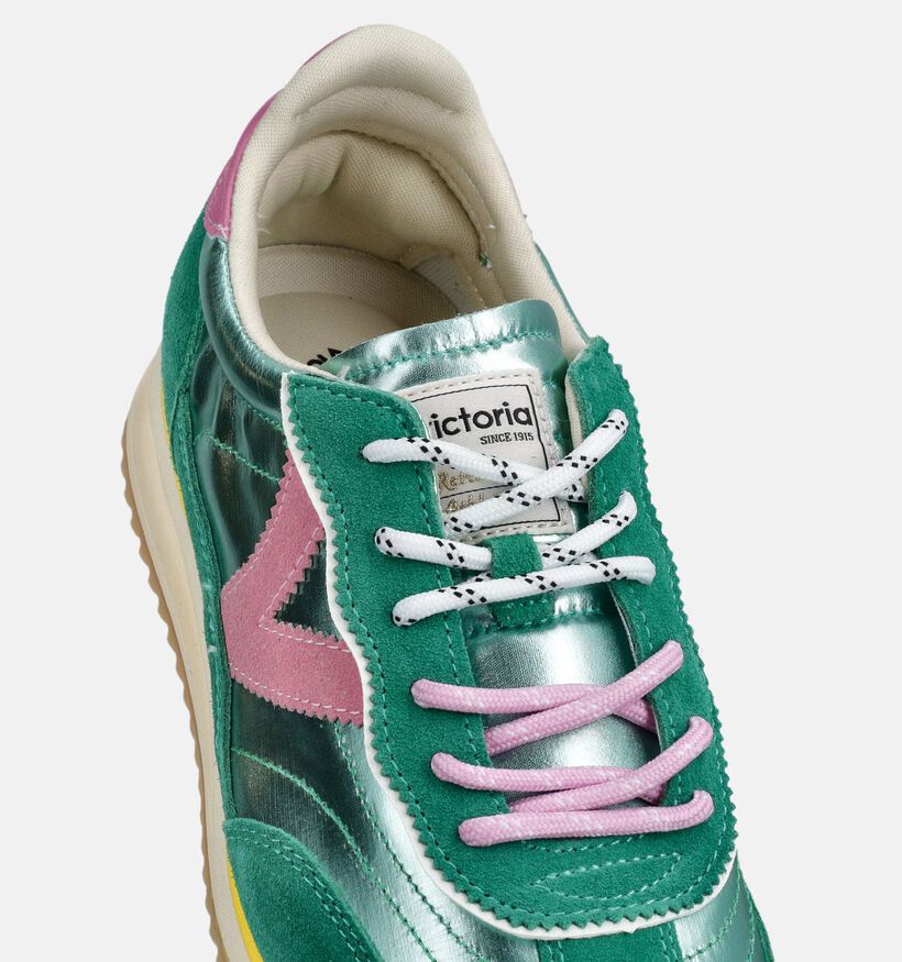 Victoria Groene Casual Sneakers voor dames (369929) - geschikt voor steunzolen