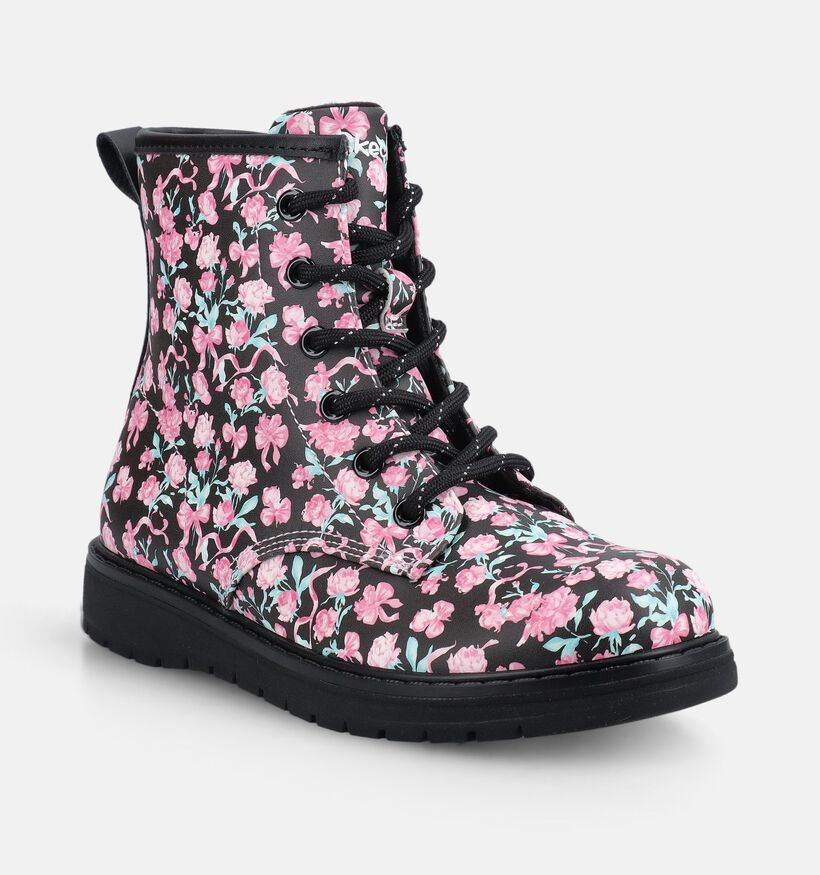 Skechers Gravlen Pretty Punk Boots en Noir pour filles (377990)