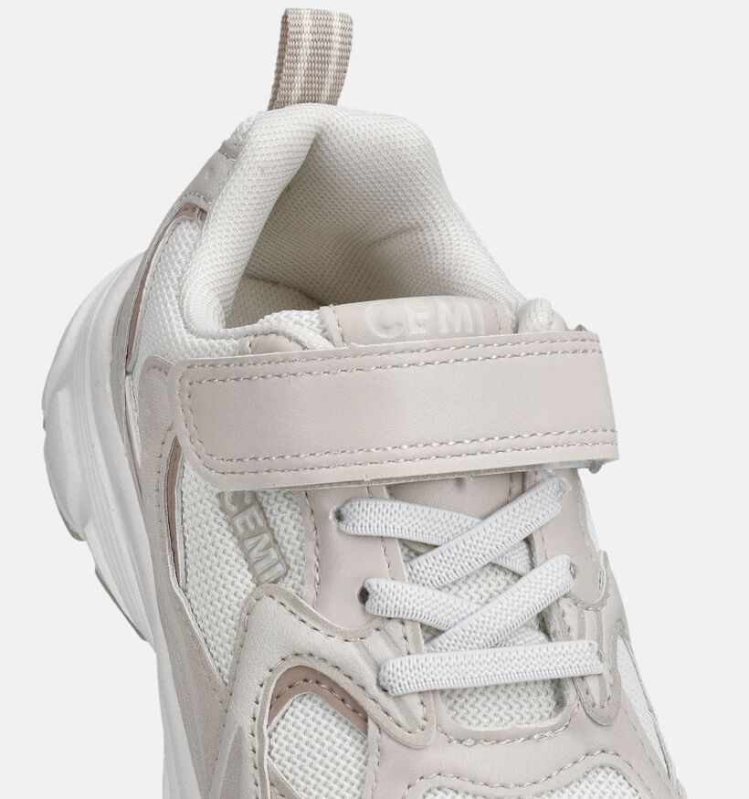 CEMI Baskets en Beige pour filles (370742)