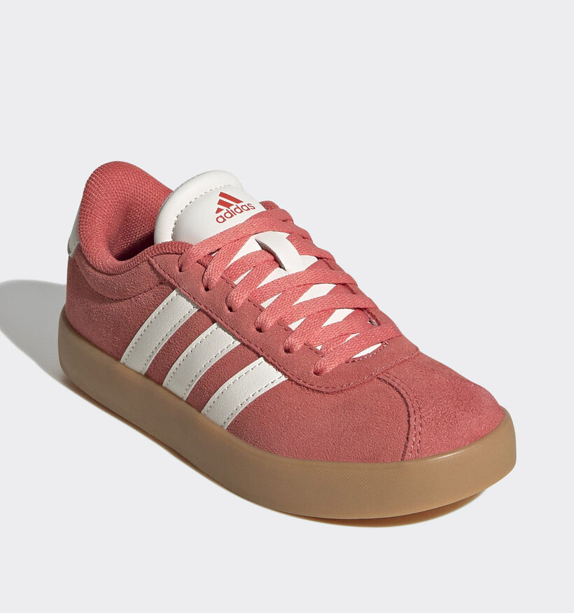adidas VL Court 3.0 Rode Sneakers voor jongens, meisjes (365398)