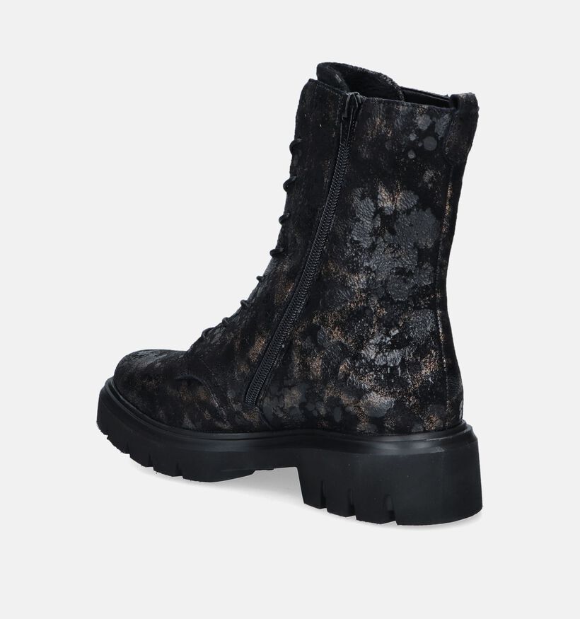 Remonte Boots à lacets en Noir pour femmes (347248)