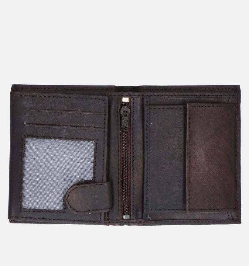 Euro-Leather Portefeuille en Noir pour hommes (353559)
