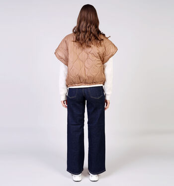 Laurent David Vestes Marron/Bordeaux/Vert