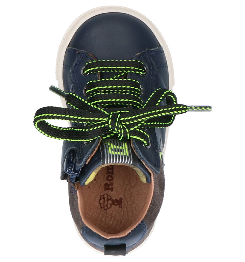 Romagnoli Chaussures pour bébé  en Bleu foncé en cuir (259606)