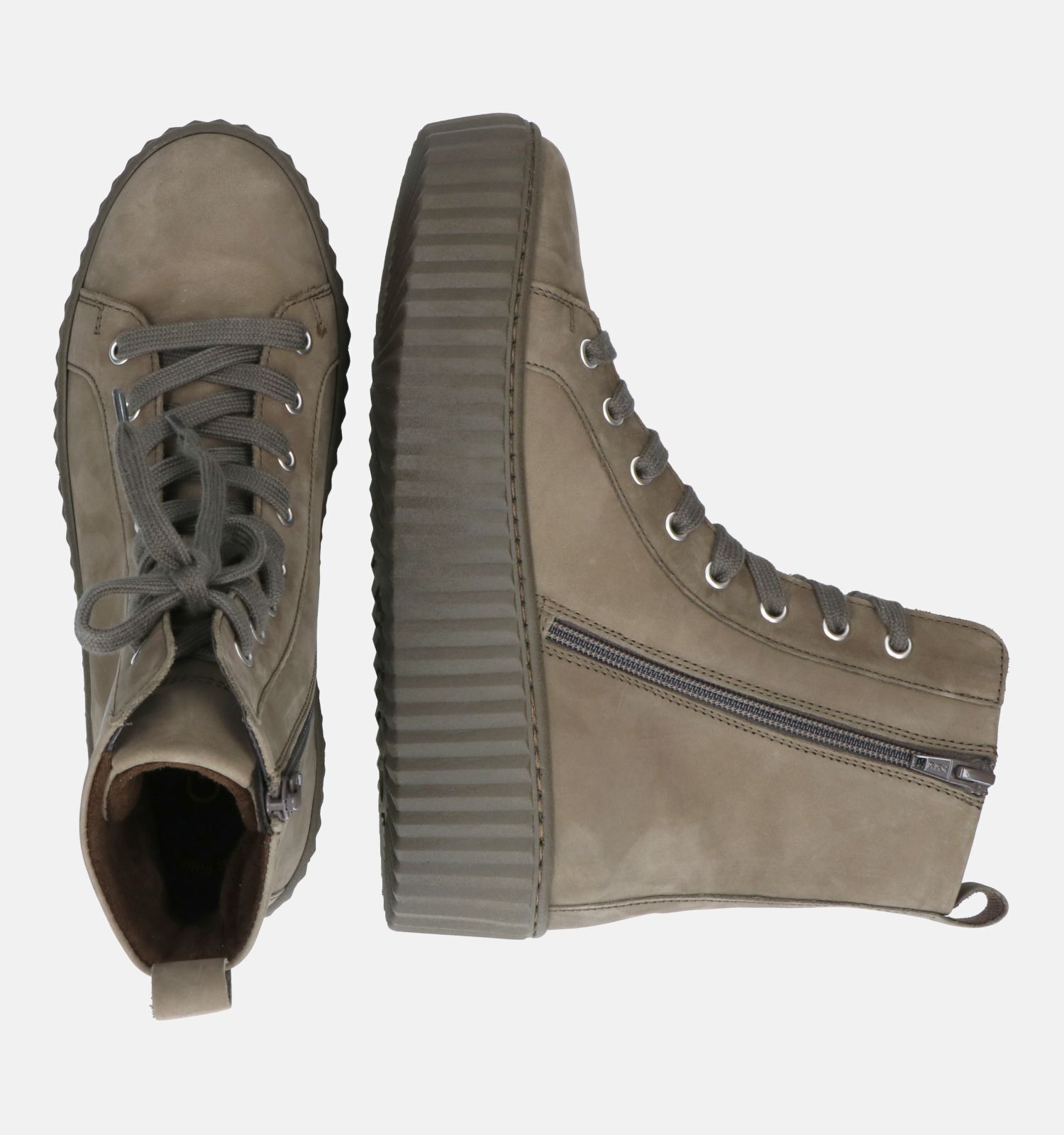 Veterboots online dames groen