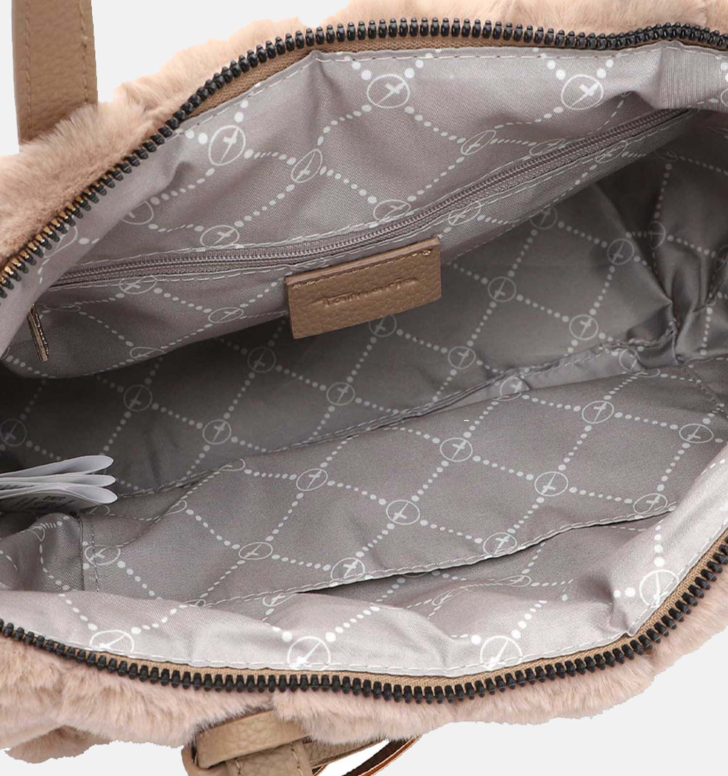 Tamaris Maura Taupe Schoudertas Dames Schoudertassen Online op