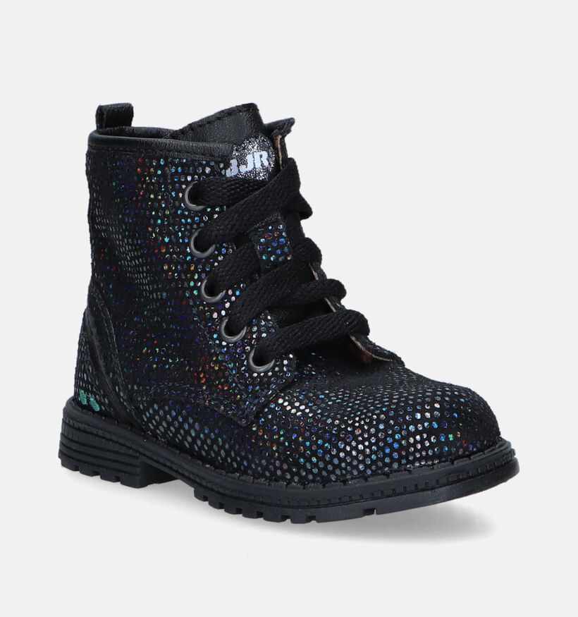 Bunnies Zwarte Bottines voor meisjes (347751) - geschikt voor steunzolen