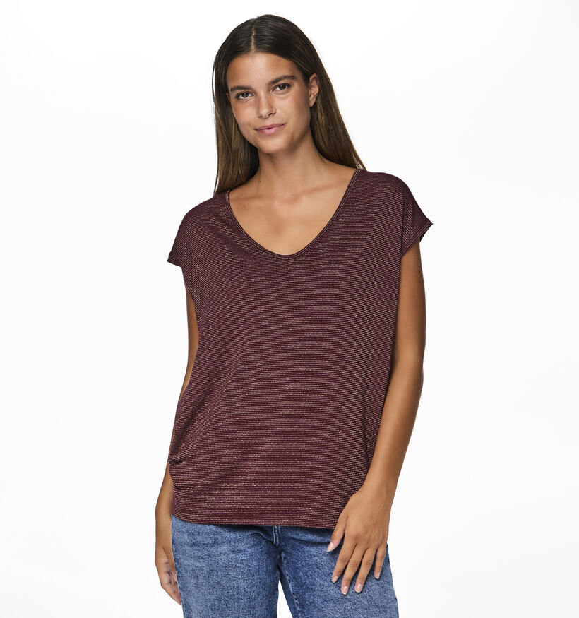 Pieces Billo Wit T-shirt voor dames (351122)