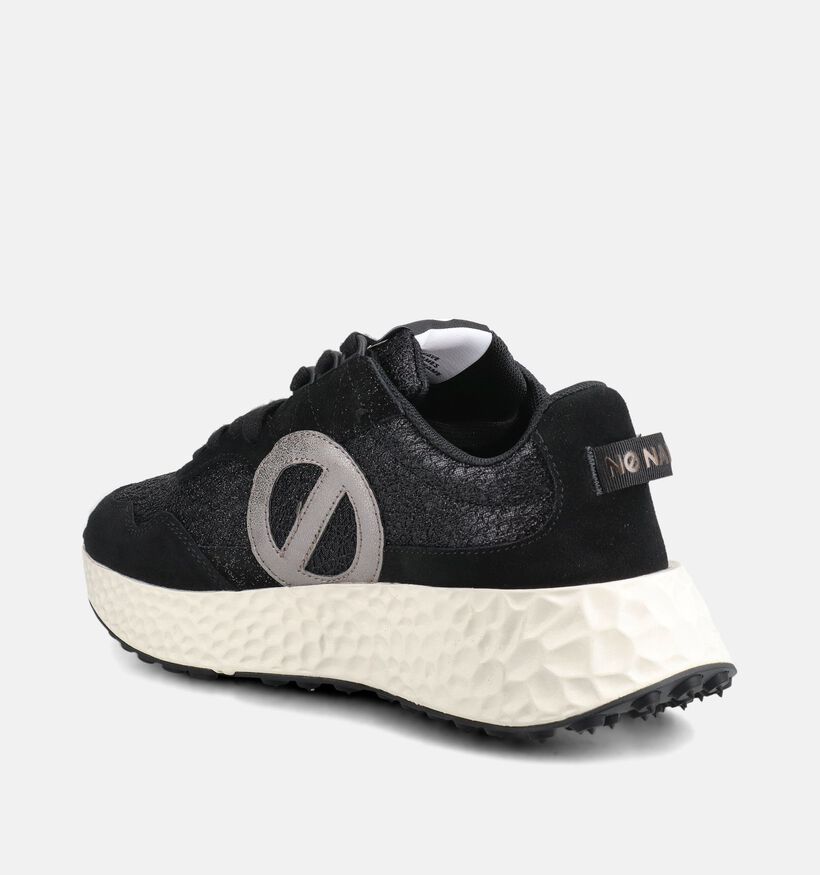 No Name Carter Jogger Baskets en Noir pour femmes (380987) - pour semelles orthop&eacute;diques