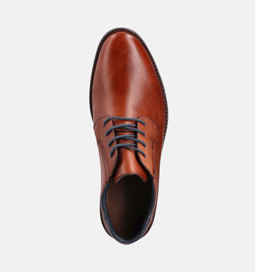 Rieker Chaussures classiques en Cognac pour hommes (360448)