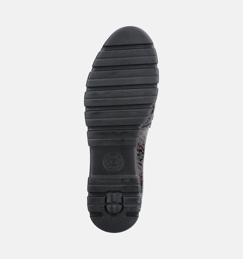Mephisto Carlyne Chaussures plates en Bronze pour femmes (379088) - pour semelles orthop&eacute;diques