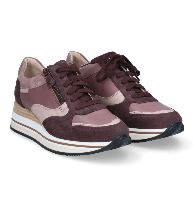Mephisto Olimpia Baskets en Vert Kaki pour femmes (346082) - pour semelles orthopédiques