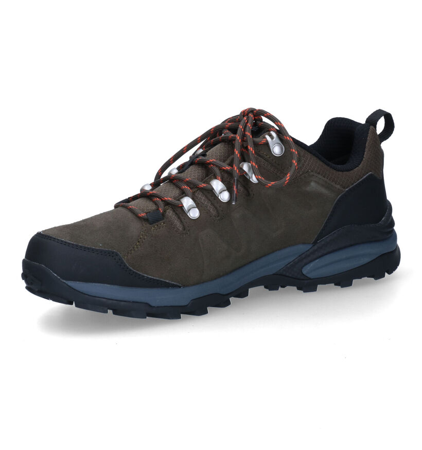 Jack Wolfskin Refugio Texapore Kaki Wandelschoenen in daim (302188)