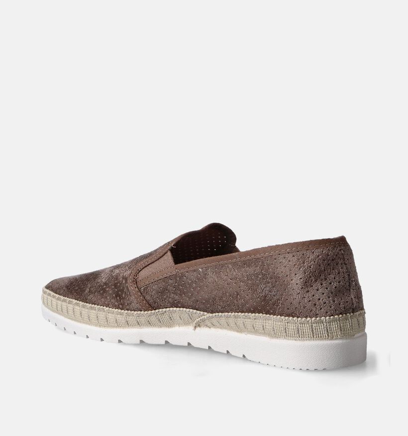 Verbenas Boris Hole Gallery Taupe Instappers voor heren (357755)