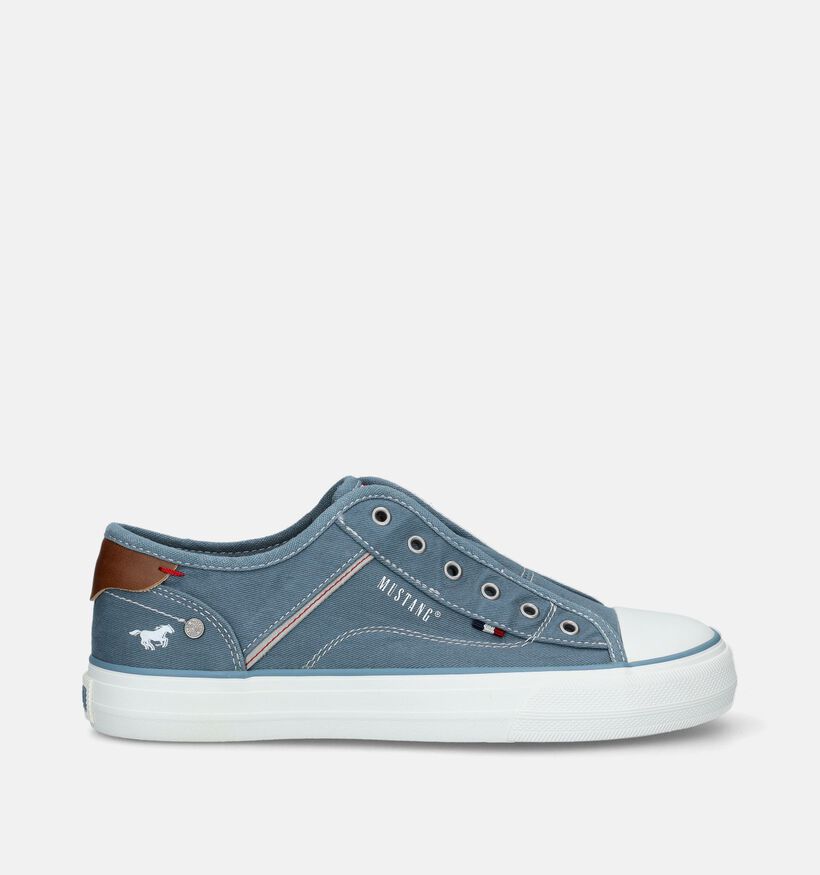 Mustang Blauwe Instappers voor dames (351251)