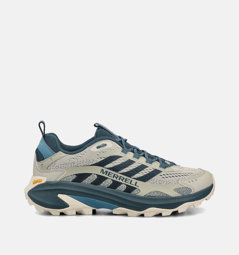 Merrell Moab Speed 2 Groene Wandelschoenen voor heren (368953) - geschikt voor steunzolen